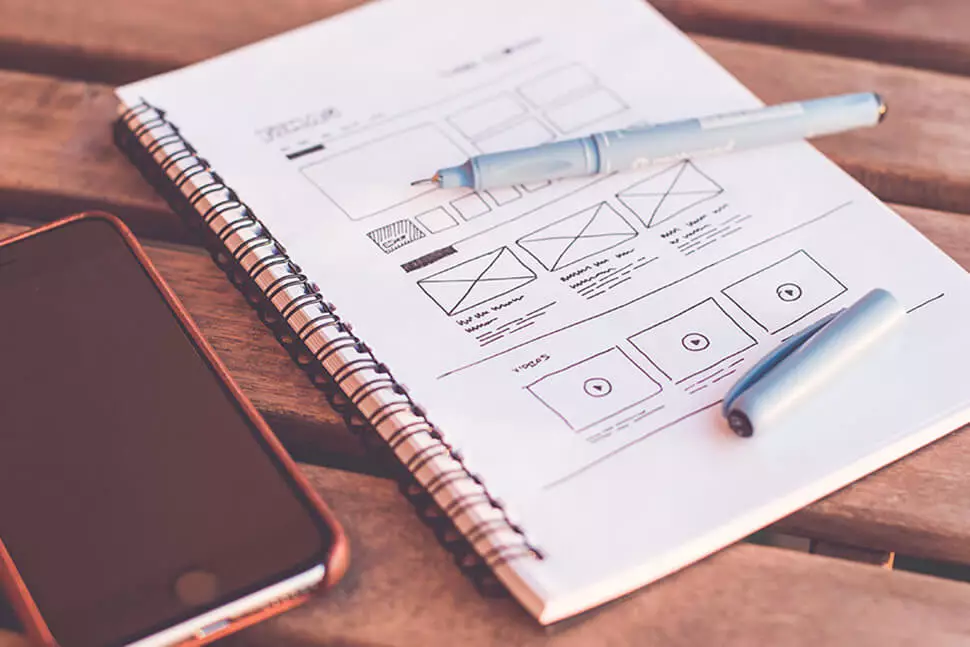 creating wireframe is first step in mobile app development