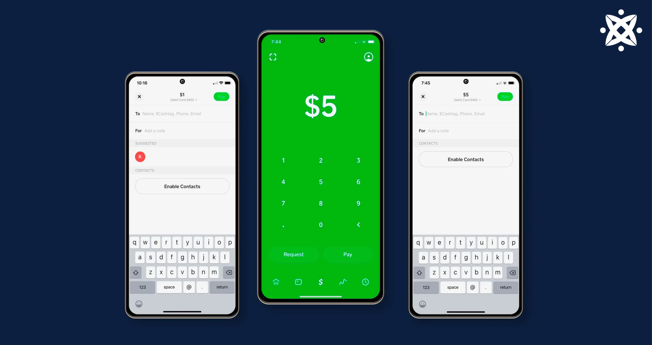 Image showing Cash App mobile application's User Interface