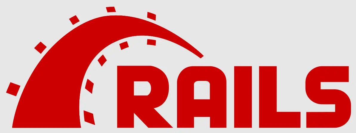 Image showing Ruby on Rails logo.