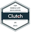 Clutch Top Mobile App Developers 2021 Badge