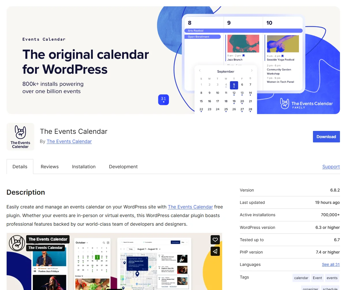 The Events Calendar