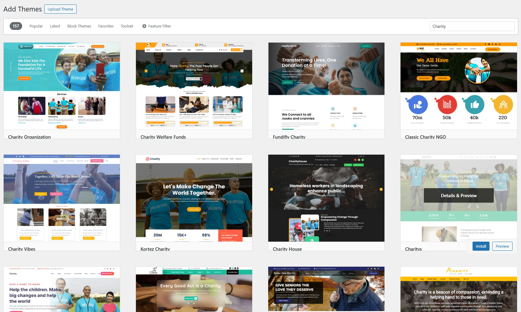 WordPress Themes