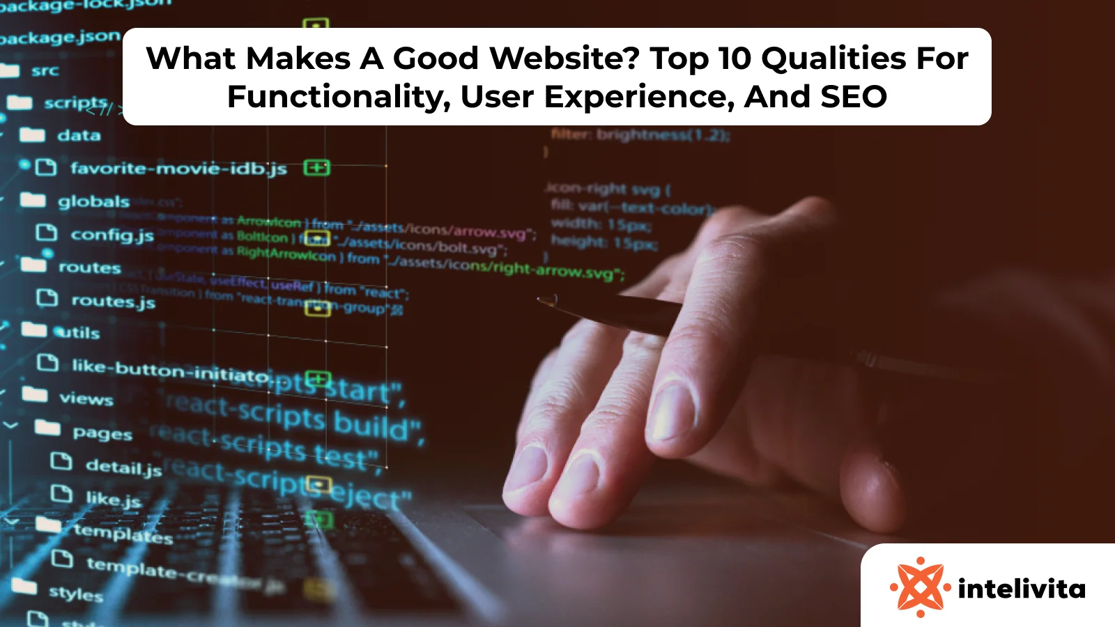 Qualities of a good website including functionality, user experience, and SEO performance