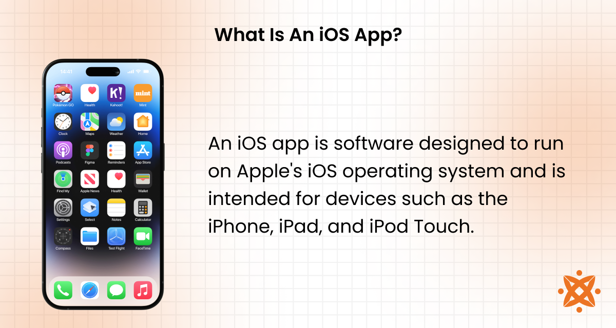Definition and key functionality of iOS apps for Apple devices