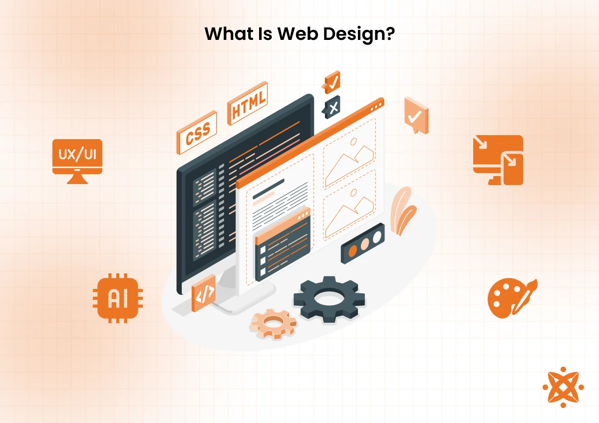 Definition and key components of web design
