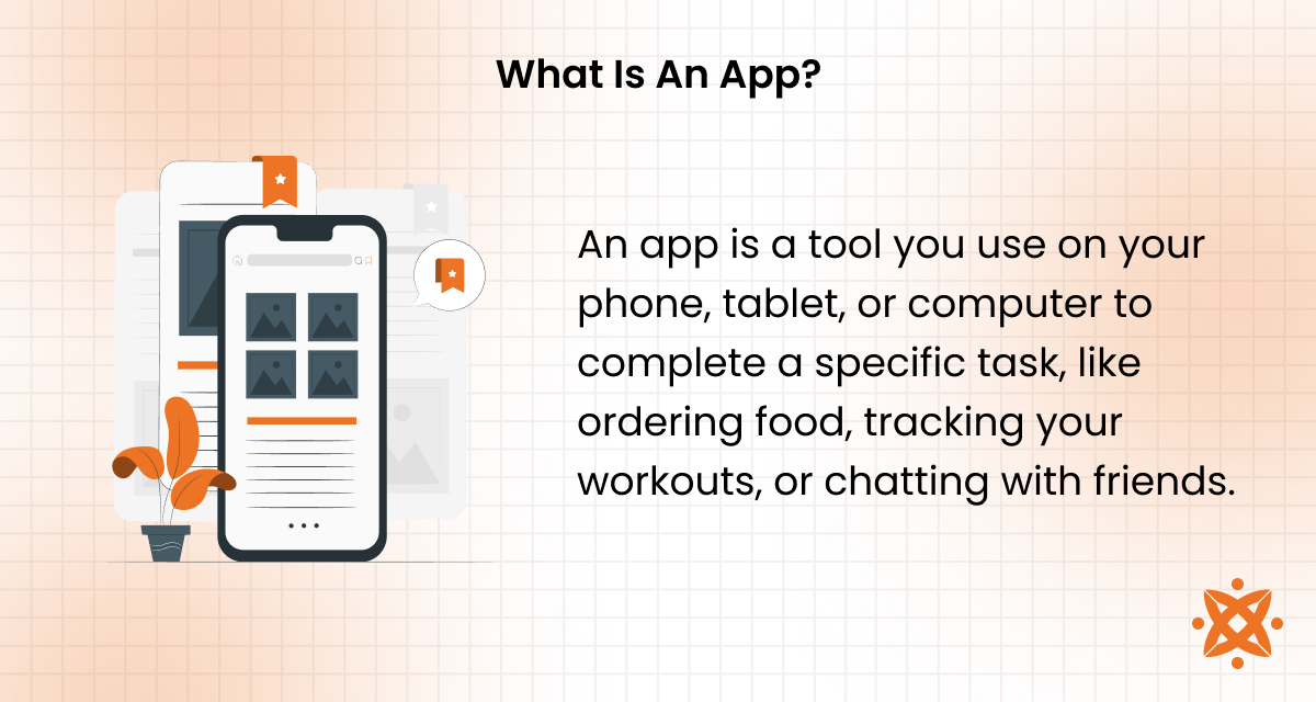 Definition and core purpose of a mobile app for iOS and Android platforms