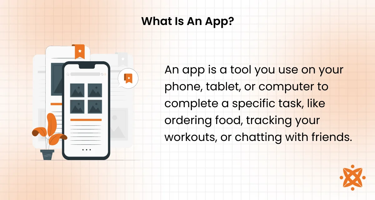 Definition and core purpose of a mobile app for iOS and Android platforms
