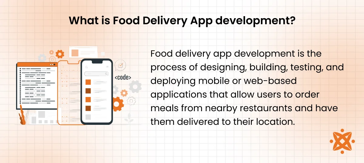 Overview of food delivery app development